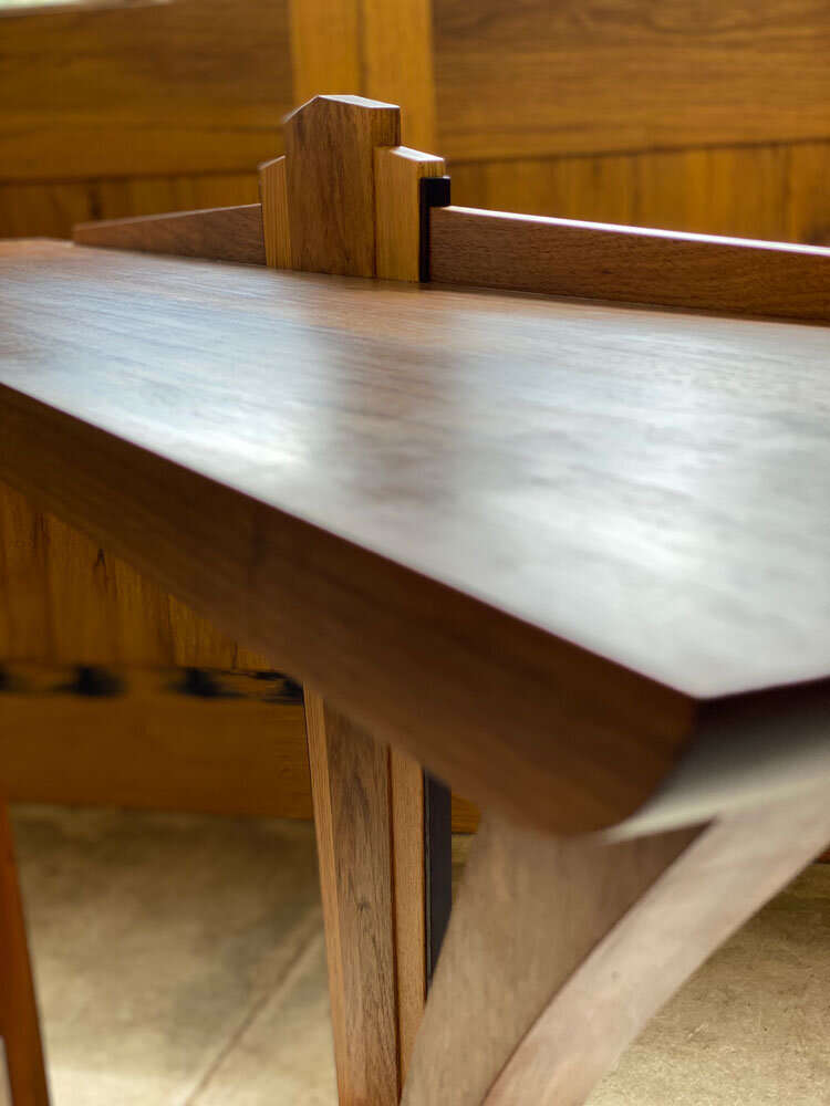 Art Deco inspired entry table